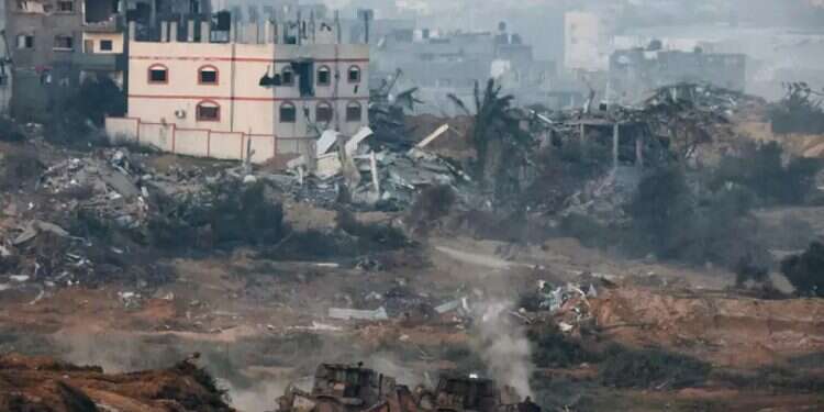 The Gaza Strip. Photo: Reuters PA eyes postwar rule of Gaza under Trump plan