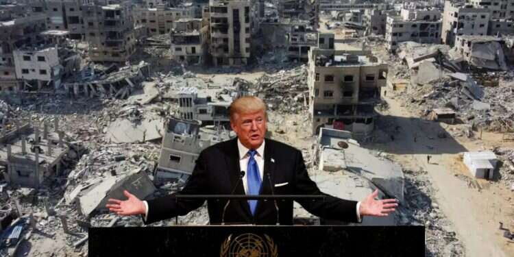 Donald Trump speaks at the UN in September 2025 Security Council draft reveals plan for international force in Gaza through 2027