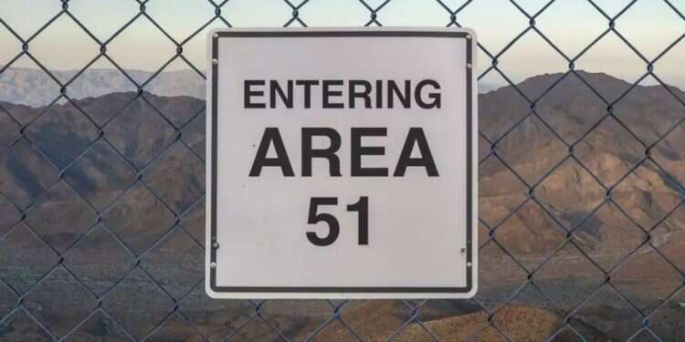 Area 51. Photo: GettyImages Mysterious crash reported near Area 51