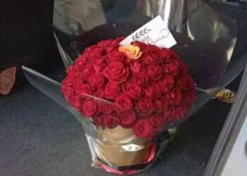 Did Iran place flowers in an Israeli nuclear scientist's car?