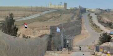 Israel–Egypt border. Photo: Oren Cohen Israel seals off Egypt border, vows harsh response to drone threat