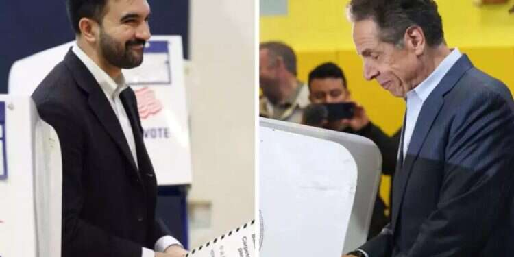 Andrew Cuomo vs. Zohran Mamdani, photo: Reuters New Yorkers on edge: 'This election is a turning point'