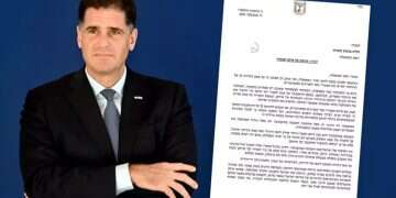Ron Dermer. Photo: Efrat Eshel Strategic Affairs Minister Ron Dermer steps down