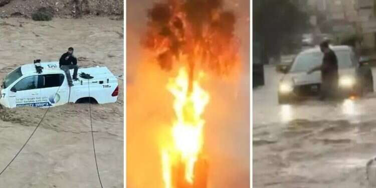 Rain wreaks havoc as winter finally arrives in Israel