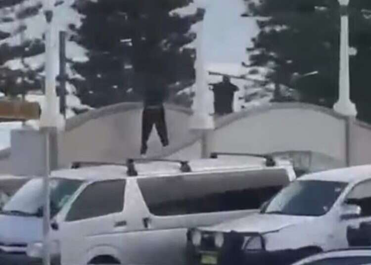 The scene of the shooting at Bondi Beach on Dec. 14, 2025 Mass shooting reported in Bondi Beach on first night of Hanukkah