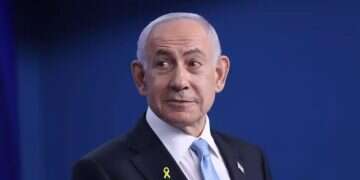 Prime Minister Benjamin Netanyahu speaks at a joint press conference with German Chancellor Friedrich Merz. Photo: Alex Kolomoisky Netanyahu: Will not retire from politics in exchange for pardon