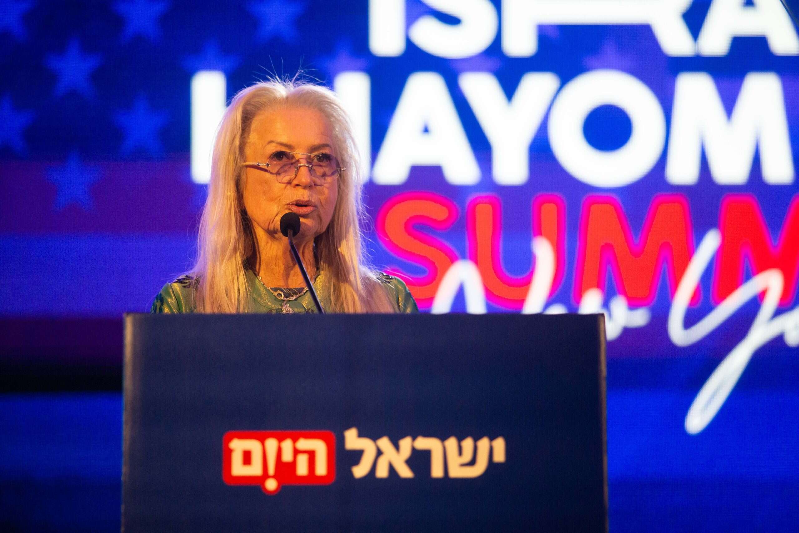 Miriam Adelson touts 'majestic alliance' between US, Israel