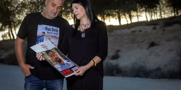 Parents of Israeli hostage Ran Gvili, Itzik (L) and Talik (R) Last Hamas hostage marks 800 days in captivity as family battles for his return