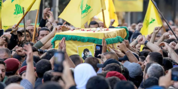 Funeral of slain Hezbollah chief of staff Report: Hezbollah disarmament in limbo as Israel readies new strikes