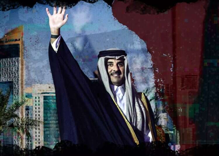 Qatar’s Emir Tamim bin Hamad al-Thani against the backdrop of the capital, Doha | Photo: AFP Worse than you thought: Inside look at Qatar's hidden brutality