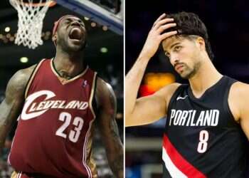 Deni Avdija and LeBron James in their sixth NBA seasons. Photo: IMAGN Images, AP Deni Avdija is tracking like LeBron James – and there's statistical proof