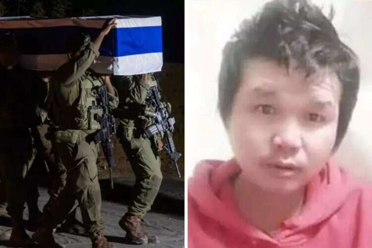 Deceased hostage Sutthisak Rinthalak returned to Israel