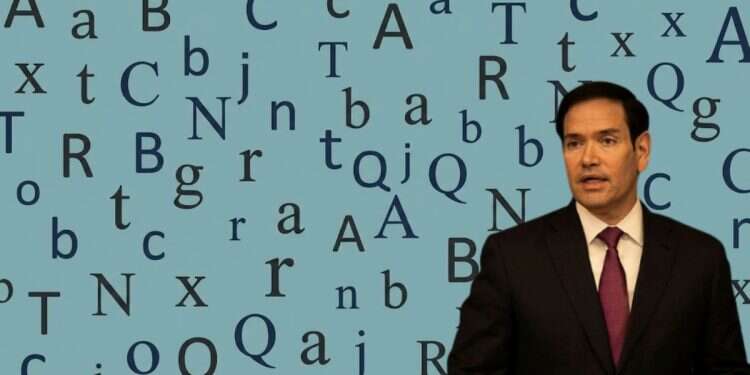 Secretary of State Marco Rubio Rubio bans 'woke' font after Biden's Calibri revolution