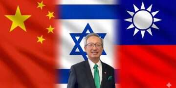 Deputy Foreign Minister Francois Wu against the backdrop of Taipei, despite the One China Policy in Israel Israel plays down Taiwan senior diplomat's secret visit