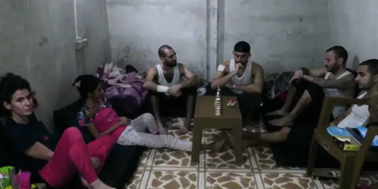 The six hostages murdered in captivity in chilling footage from the tunnel.
Photo: Israel Defense Forces Spokesperson’s Unit The six are all of us