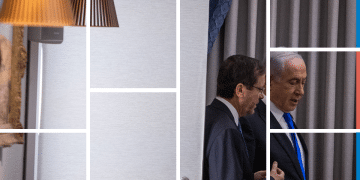 Benjamin Netanyahu and Isaac Herzog. Photo: Oren Ben Hakoon The magic formula for Netanyahu's pardon