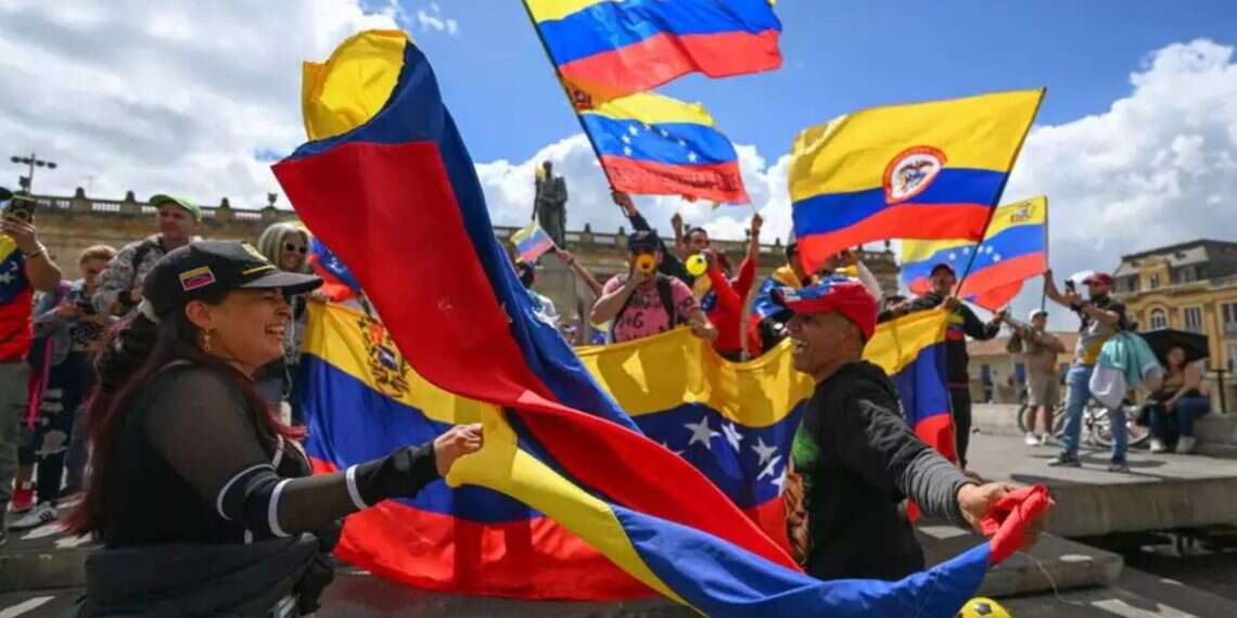 Celebrations after the arrest of dictator President Nicolas Maduro. Photo: AFP Venezuelans abroad celebrate Maduro's arrest as uncertainty grips Caracas