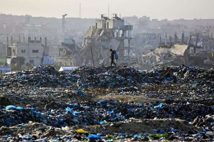 The devastation in the Gaza Strip. Photo: AFP The devastation in the Gaza Strip. Photo: AFP