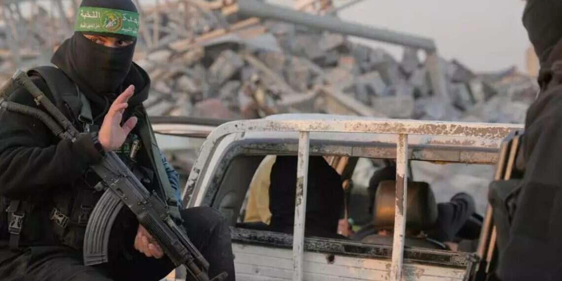 Hamas terrorists in Gaza. Photo: AP Hamas seeks to fold 10,000 members into new Gaza administration