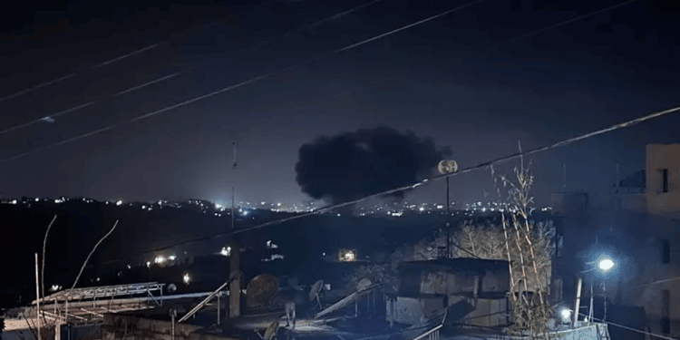 IDF strikes Hezbollah targets in southern Lebanon IDF warns of heavy Hezbollah rocket barrage