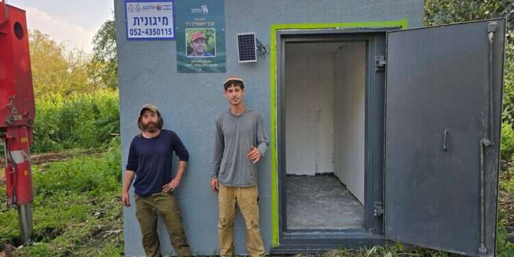 60 shelters deployed to unprotected Israeli farms amid Iran war