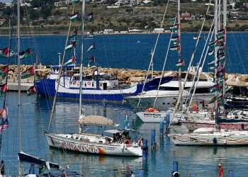 68-vessel flotilla heads for Gaza as Netanyahu convenes emergency security talks