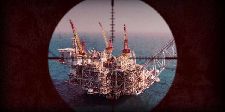 Israel's gas platforms in the crosshairs