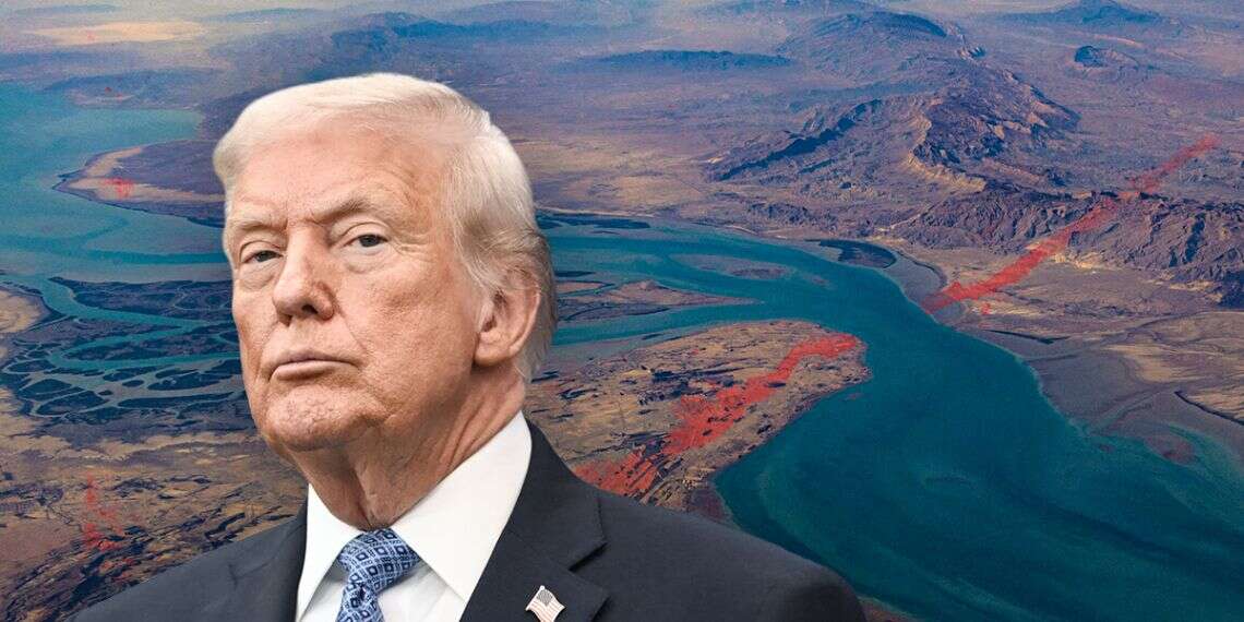 US President Donald Trump against the backdrop of the Strait of Hormuz | Photo: Reuters, AFP Two US demands put further Iran talks in doubt