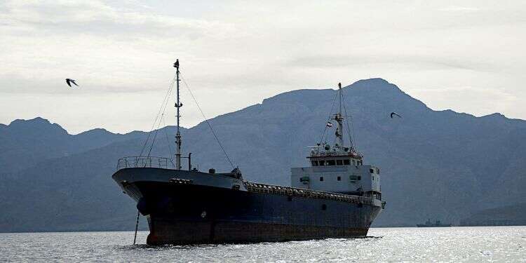 An oil tanker in the Strait of Hormuz. Photo: Reuters Iran closes Strait of Hormuz again, says US violated ceasefire