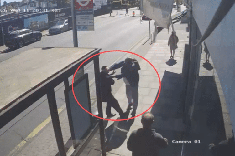 Jewish men stabbed near the Sadigur synagogue in Golders Green on April 29, 2026, in London, England