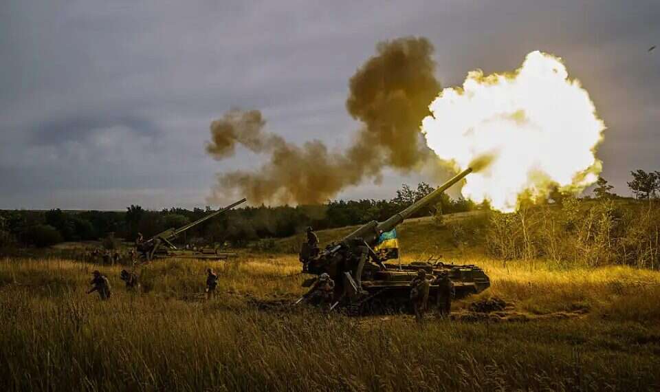 Ukrainian artillery in action in the Kherson region. Photo: AFP This is the new global arms race