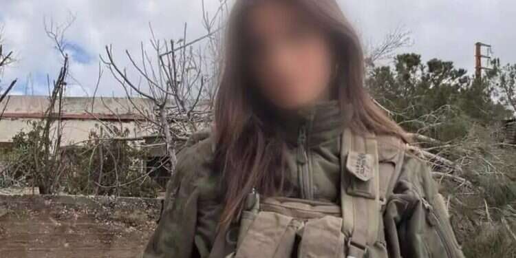 IDF female soldier becomes a symbol of Hezbollah's humiliation