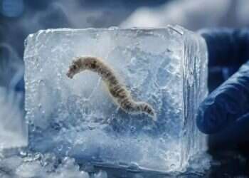 Zombie worm wakes up after 24,000 years in deep freeze