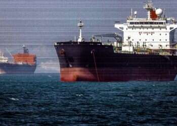 Oil tankers in the Strait of Hormuz. Photo: AFP US, Gulf States push UN resolution targeting Iran over Hormuz disruptions