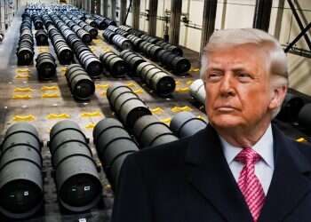 Trump and a stockpile of enriched uranium. Photo: Getty Images, AP Trump's uranium operation succeeds, in Venezuela
