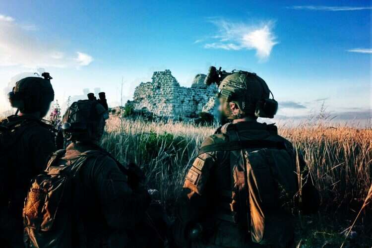 IDF captures Beaufort Castle. Photo: IDF Spokesperson's Unit