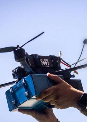 Yiftach Unit teams with one of the drones