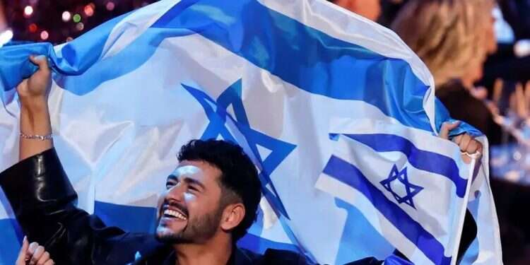Noam Betan wins second place in the Eurovision final. Photo: Reuters Where is this going, Vienna?