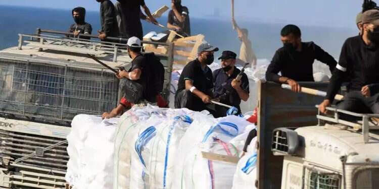 Weapons on drones, glycerin in aid trucks: Hamas prepares for war