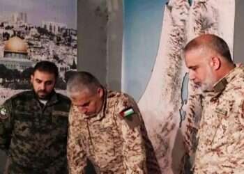 Khalifa Kahlout, known as Abu Obeida, alongside the head of Hamas’ military wing, Mohammed Deif; Khan Younis Brigade commander Rafa Salameh; and the military wing’s intelligence chief, Mohammed Oudeh. Photo: IDF Spokesperson’s Unit. New head of Hamas' military wing eliminated in Gaza by IDF