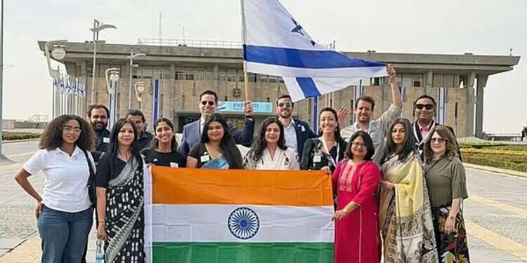 The delegation that visited Israel. Photo: IIFC 'We are both civilizations that were persecuted, now fighting the same misconception'