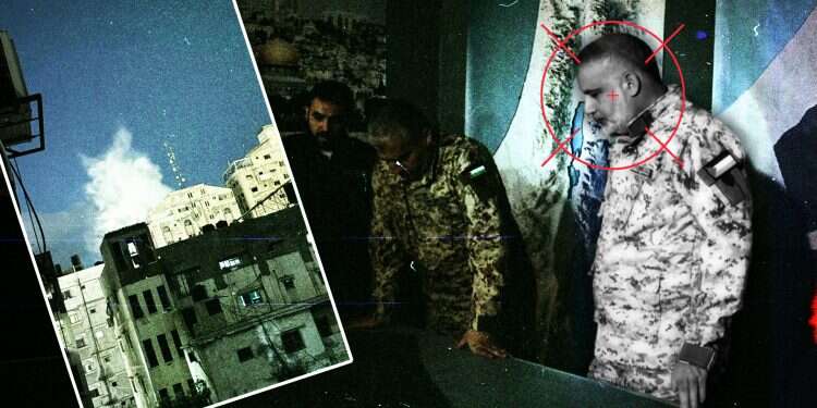 Which senior Hamas figures remain in Gaza?