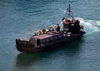 Russian warship fires warning shots at yacht in English Channel