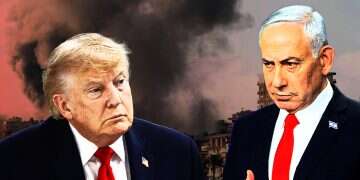 President Donald Trump and Prime Minister Benjamin Netanyahu. Photo: EPA Israel must define its red lines to the US