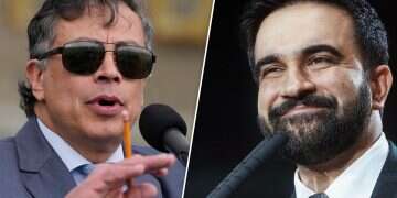 Colombian President Gustavo Petro (L) and New York Mayor Zohran Mamdani (R) 'Visa is a privilege, not a right': State Department blocks Petro-Mamdani meeting