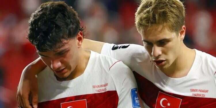 Can Uzun and Kenan Yildiz. Photo: Reuters Can Uzun and Kenan Yildiz