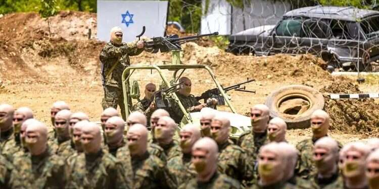 Hezbollah terrorists in Lebanon. Photo AP Iran pressed for ceasefire to save Hezbollah's underground stronghold