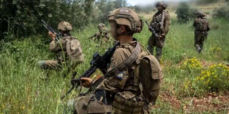 IDF soldiers in Lebanon. Photo: IDF Spokesperson's Unit IDF plan to use classified video system to stream World Cup matches to soldiers shelved