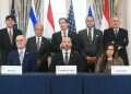 Israel, Lebanon sign landmark agreement under US mediation