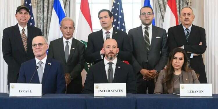 Israel, Lebanon sign landmark agreement under US mediation